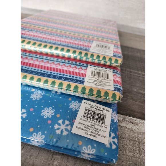 3 Packs Of Creatology Christmas - Printed Felt Sheets - Pack of 10 - 9 in. x 12 - Picture 8 of 8